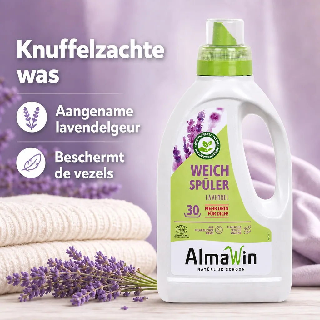 Wasverzachter, lavendel wasverzachter, natuurlijke wasverzachter, 750 ml