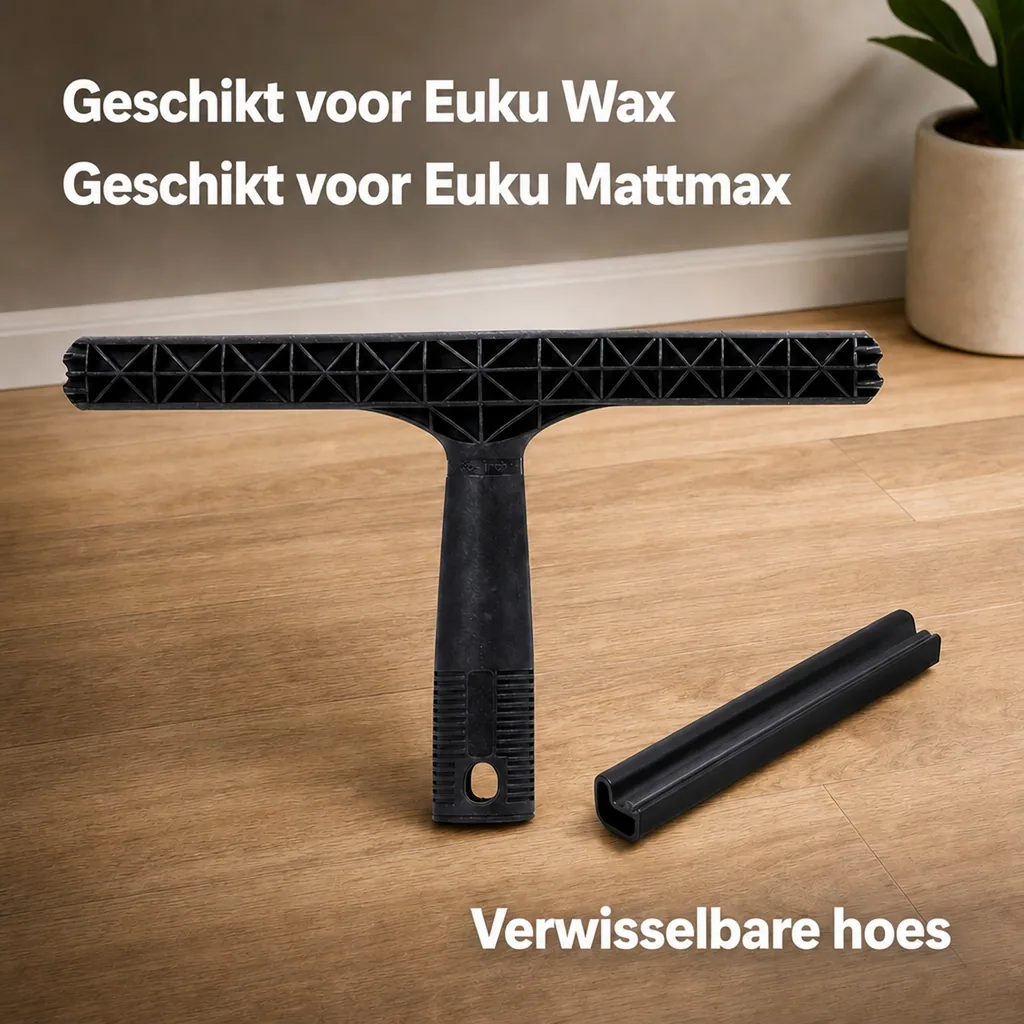 Vloerwisser 30 cm, parketwisser, wisser voor vloer, vloerwisser zonder doek