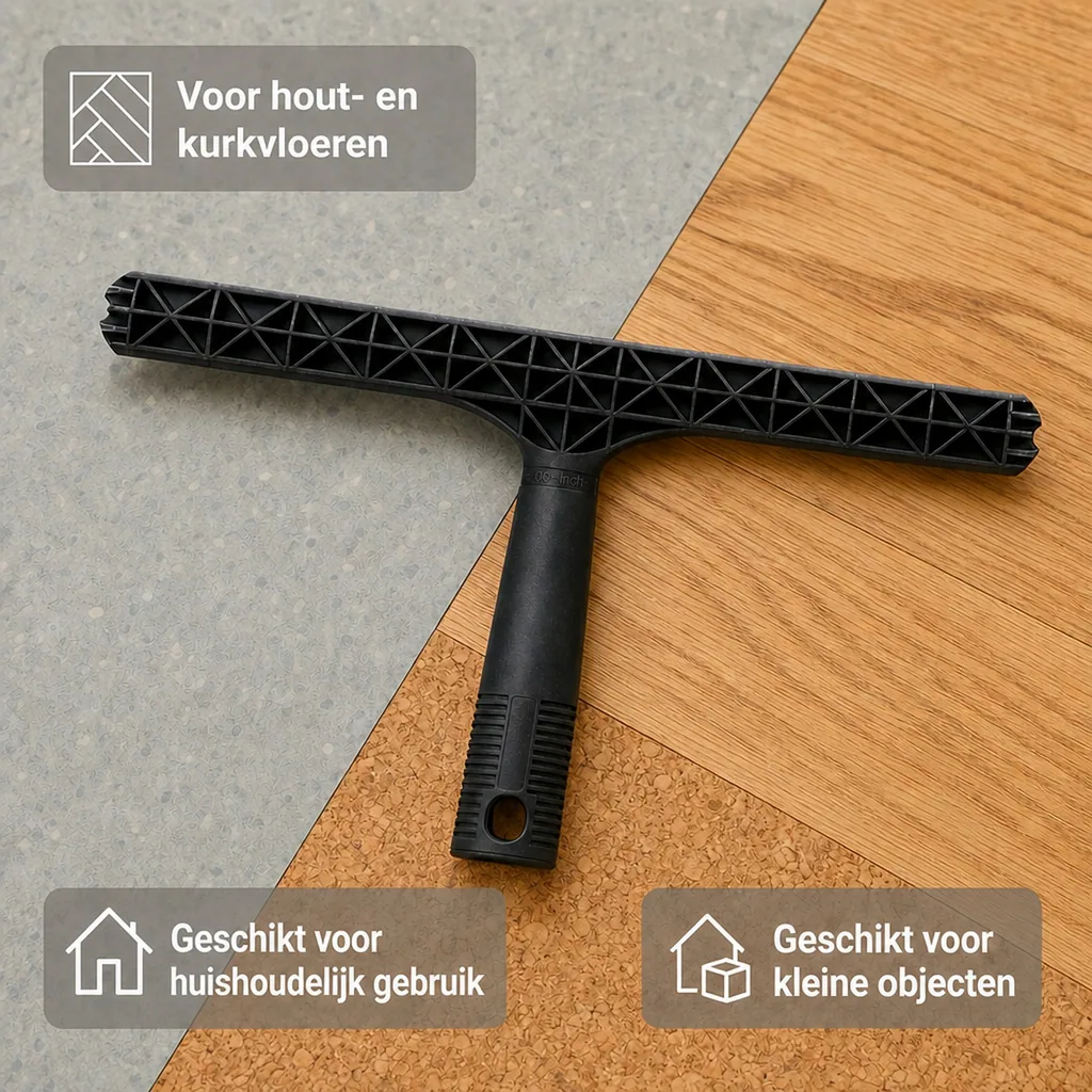 Vloerwisser 30 cm, parketwisser, wisser voor vloer, vloerwisser zonder doek