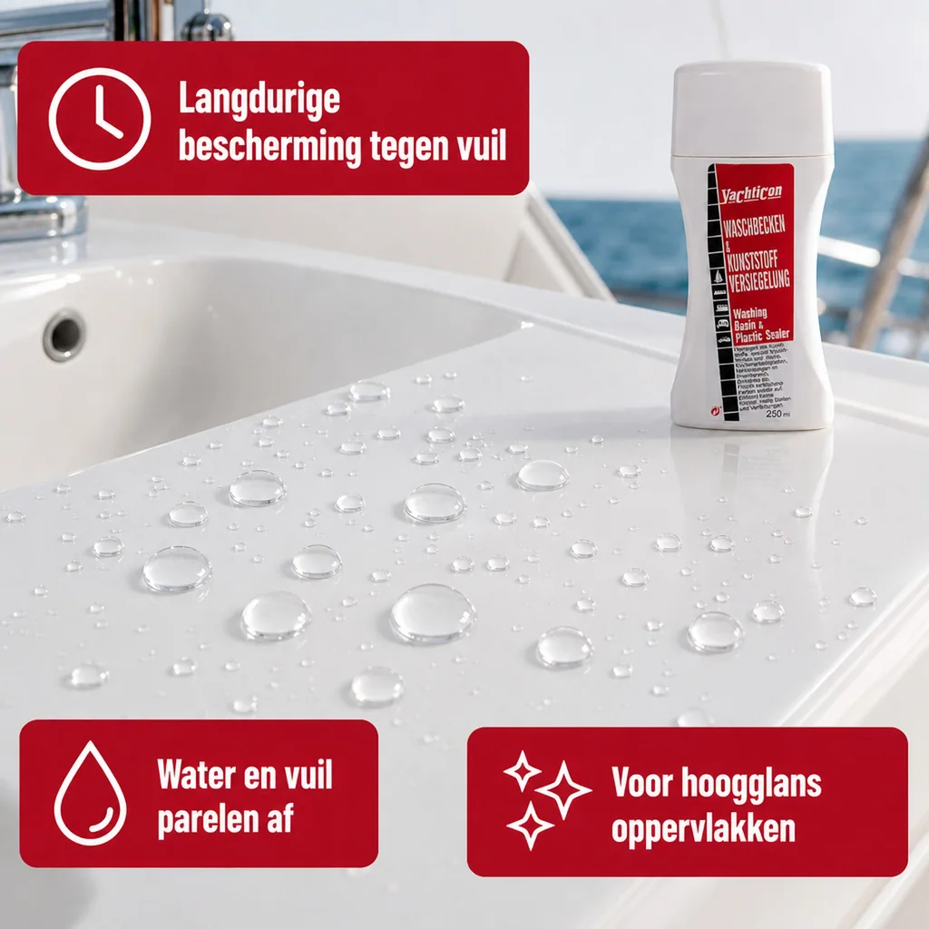 Wastafel Coating, Kunststof Coating, Wastafel Bescherming, 250 ml