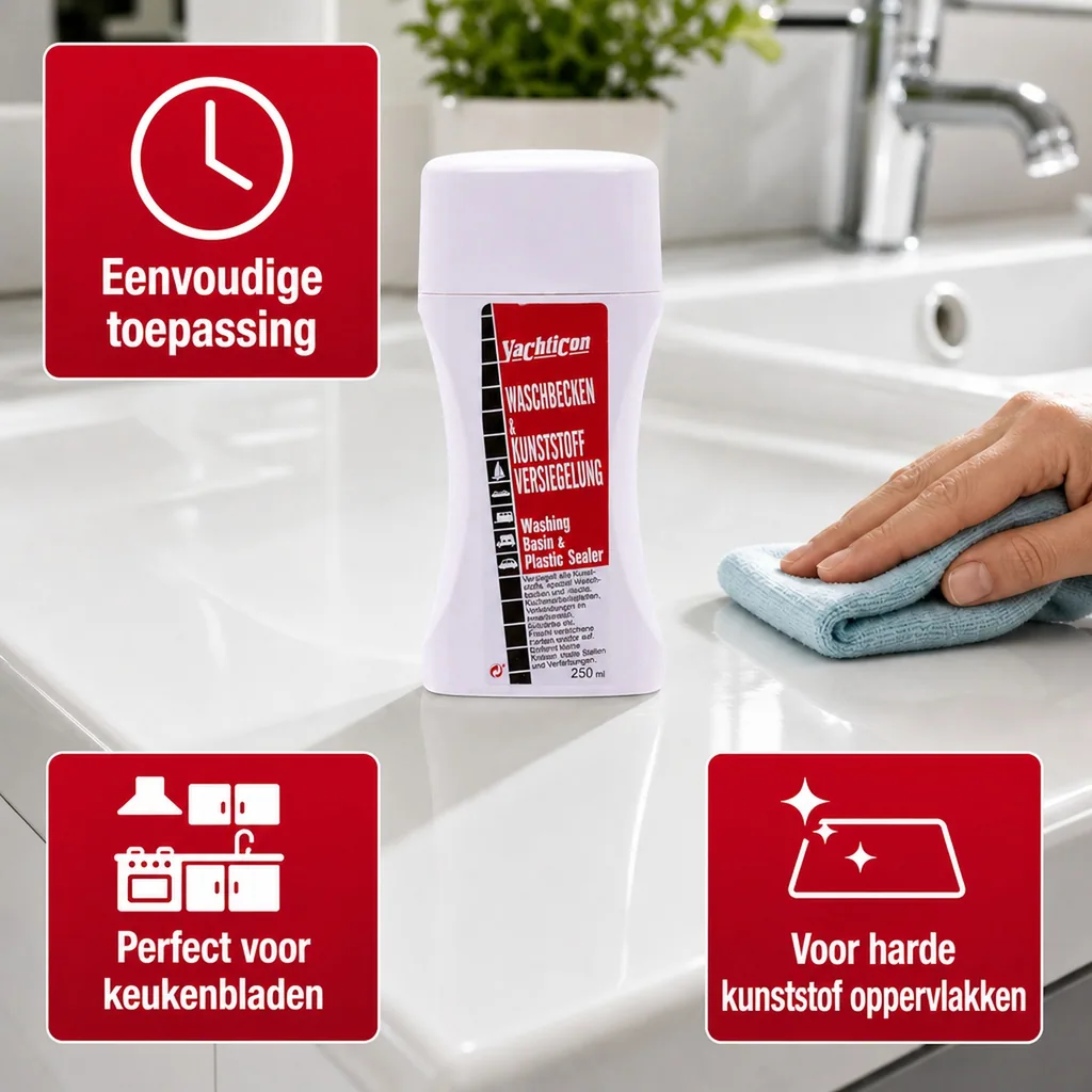 Wastafel Coating, Kunststof Coating, Wastafel Bescherming, 250 ml