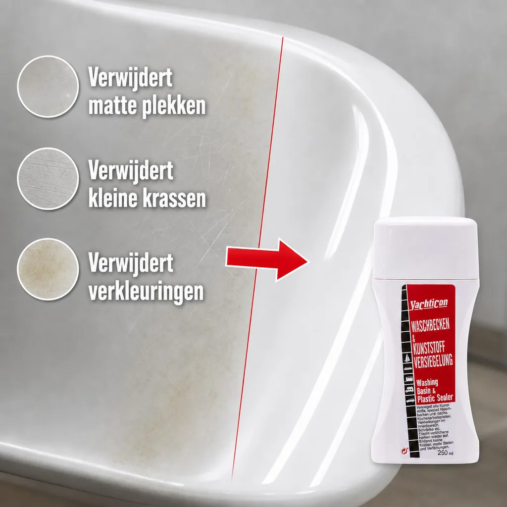 Wastafel Coating, Kunststof Coating, Wastafel Bescherming, 250 ml