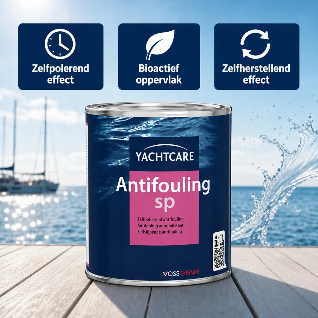 Antifouling boot, 750 ml, off-white grijs-wit, boot antifouling