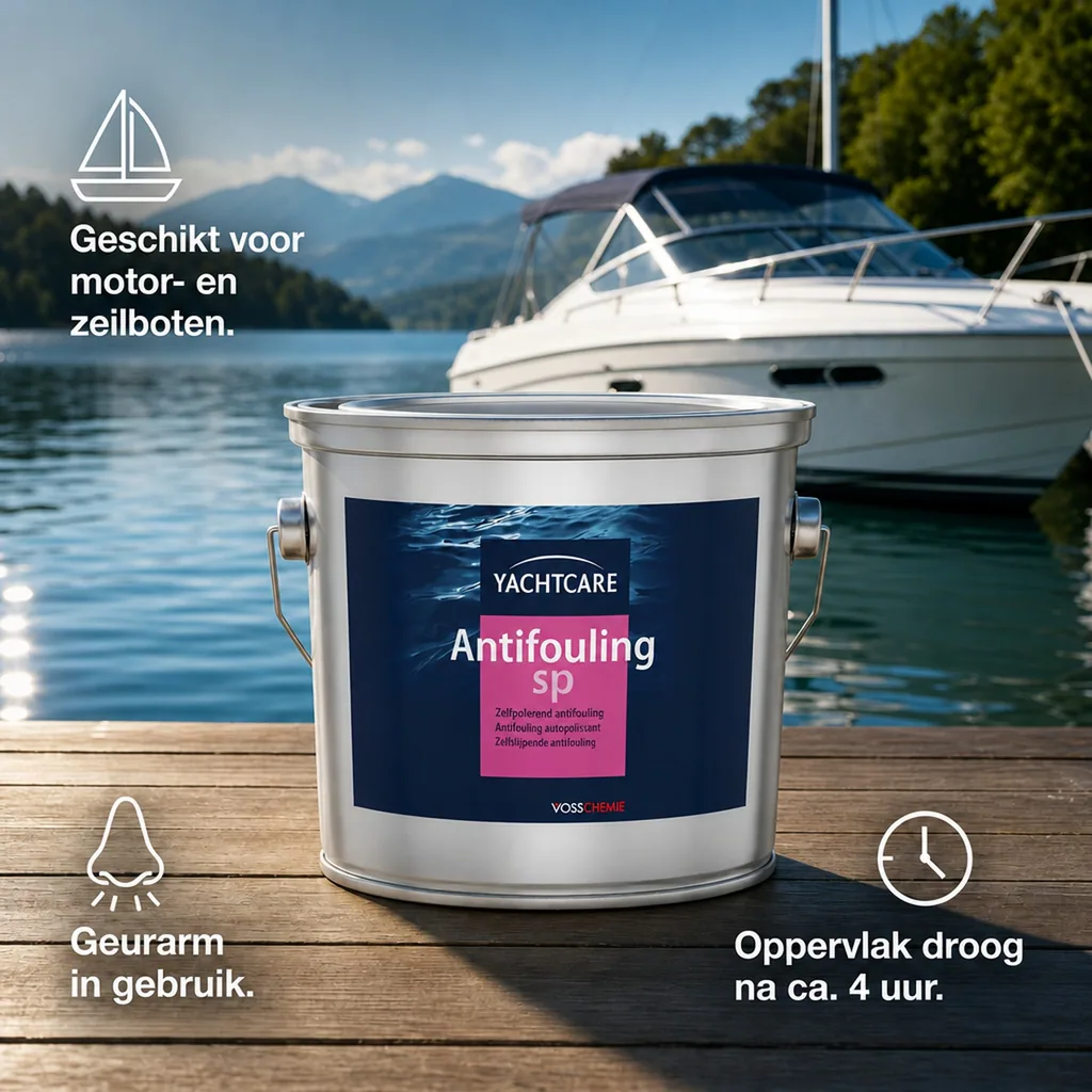 Antifouling, 2,5 Liter, zwart, boot antifouling