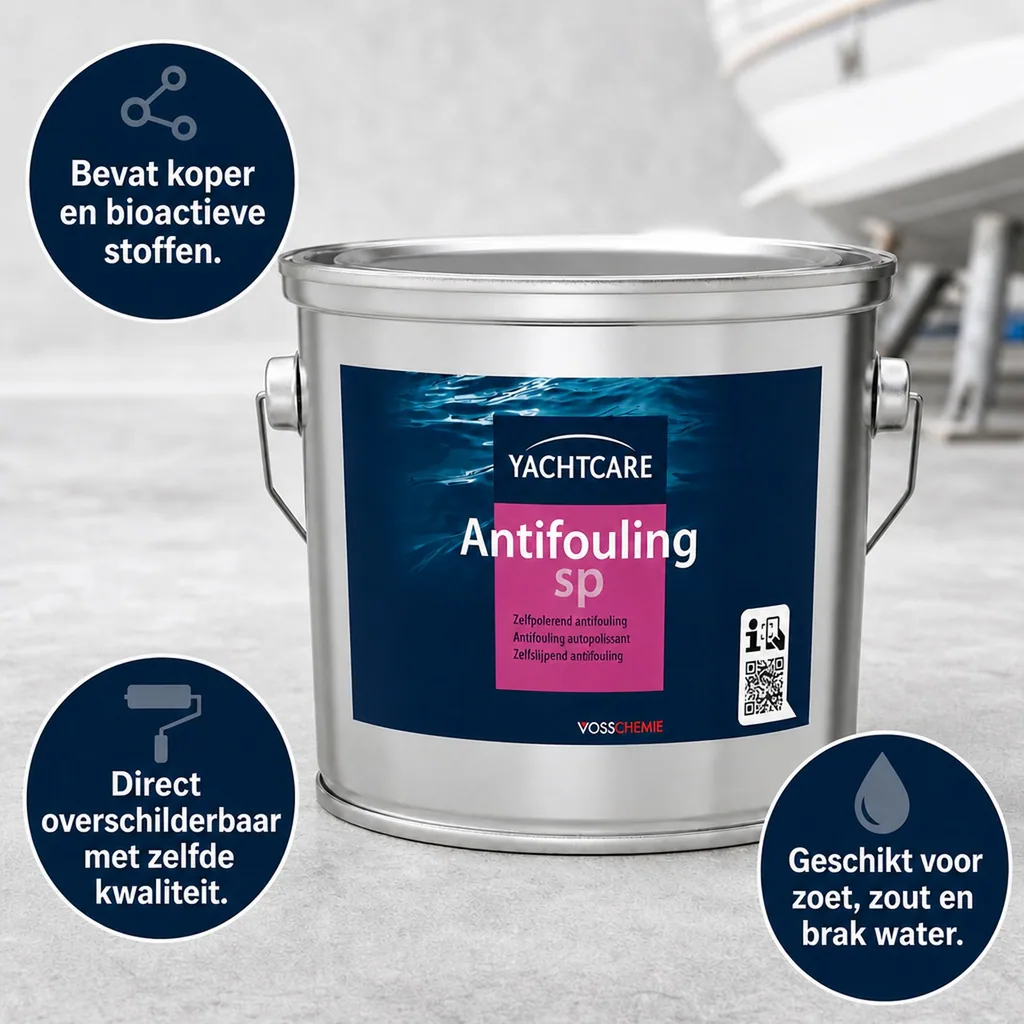 Antifouling, 2,5 Liter, zwart, boot antifouling