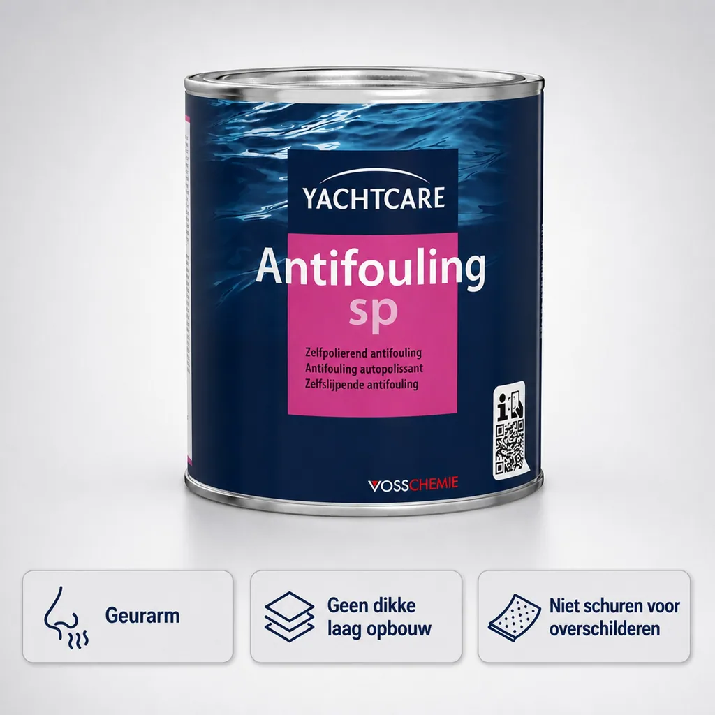 Antifouling blauw 750 ml, antifouling boot, onderwaterverf boot