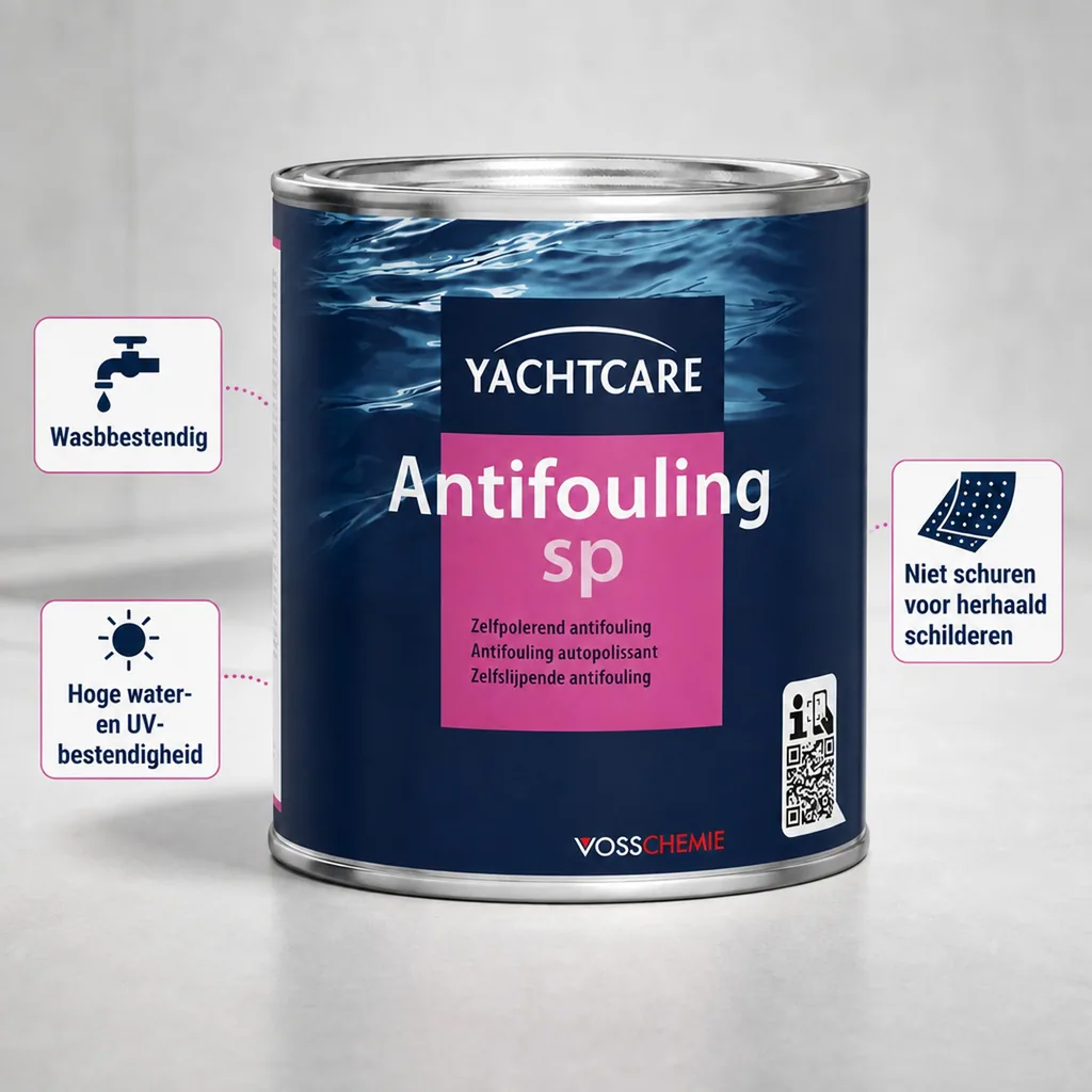 Antifouling, 750 ml, rode antifouling, boot antifouling