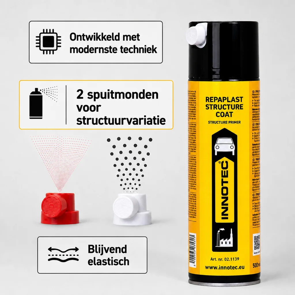 Structuurlak, structuur coating, lak met structuur, 500 ml