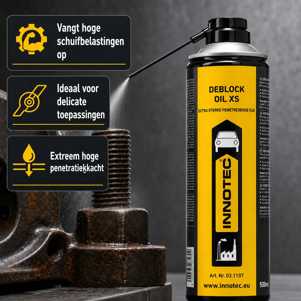 Roestoplosser, kruipolie, 500 ml, roest losmaken