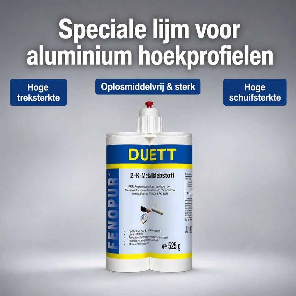 PU lijm, 2 componenten lijm, 525 g, grijze lijm