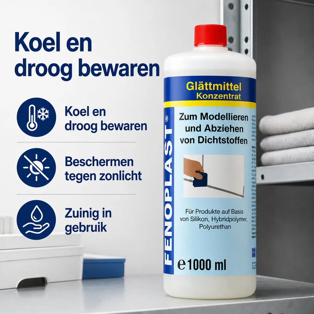 Dichtingsmiddel gladmakend, 1000 ml concentraat, modeleren dichtingsmiddel