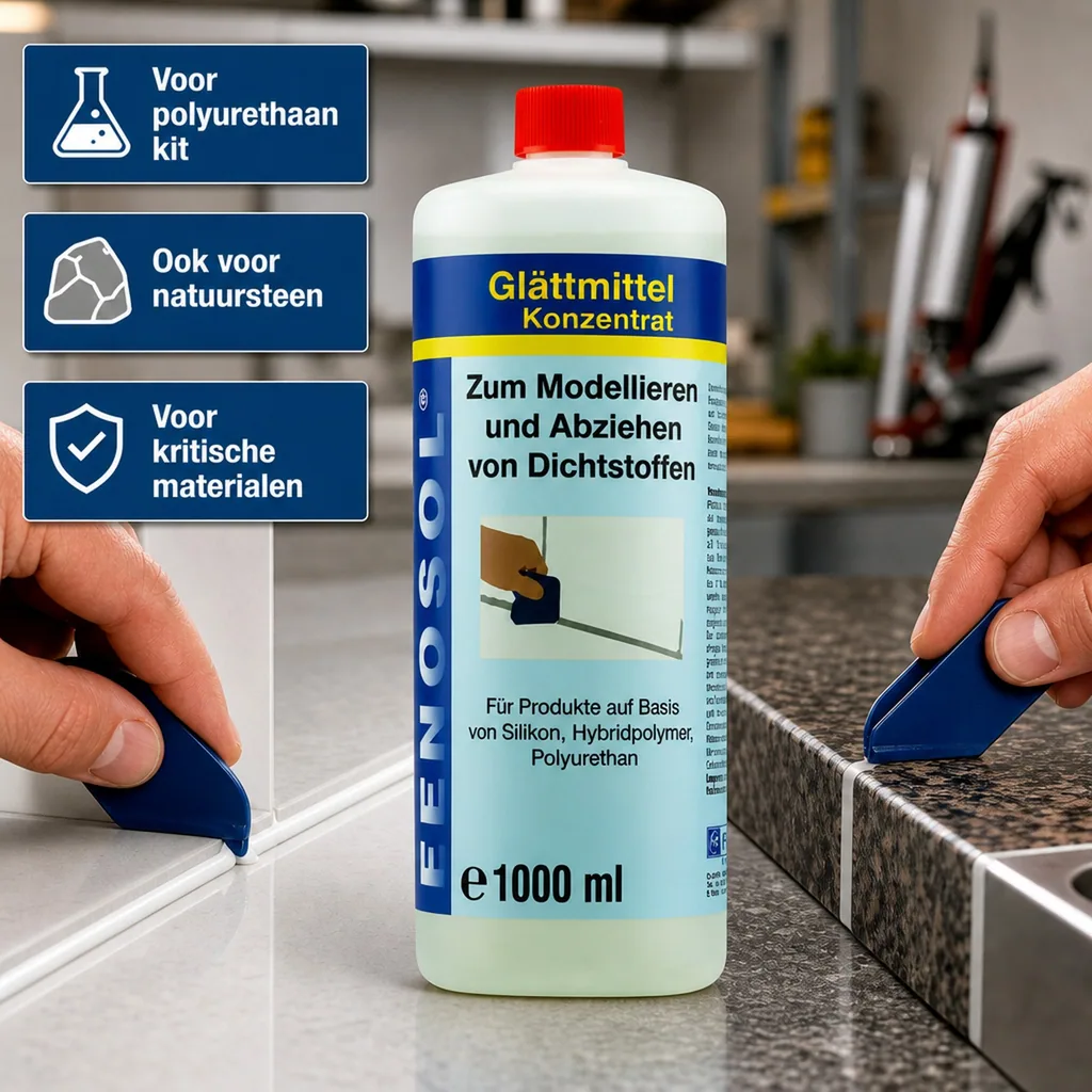 Dichtingsmiddel gladmakend, 1000 ml concentraat, modeleren dichtingsmiddel