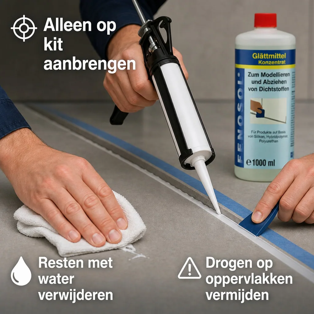 Dichtingsmiddel gladmakend, 1000 ml concentraat, modeleren dichtingsmiddel