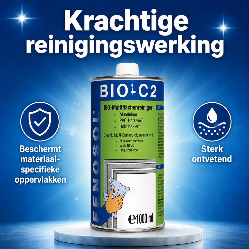 Multifunctionele Reiniger, Allesreiniger, 1 Liter, FENOPLAST Fenosol BIO-C2, Oppervlaktereiniger