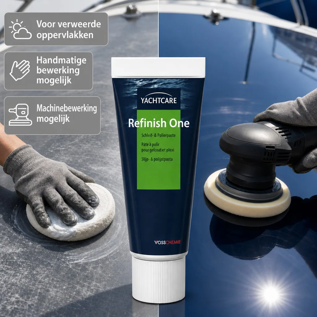 Polijstpasta, Boot polijsten, 300 g Refinish One Polierpaste
