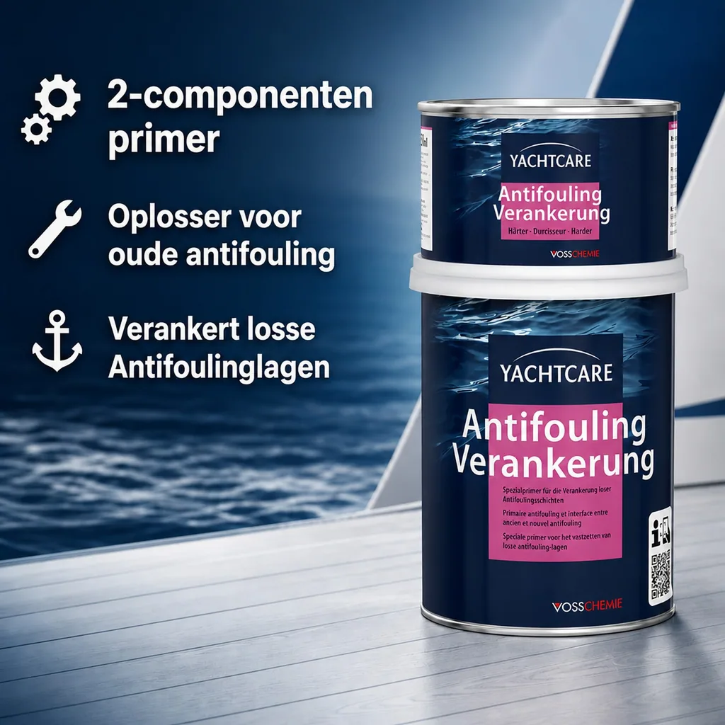 Antifouling, antifouling verf, 750 ml wit, boot antifouling
