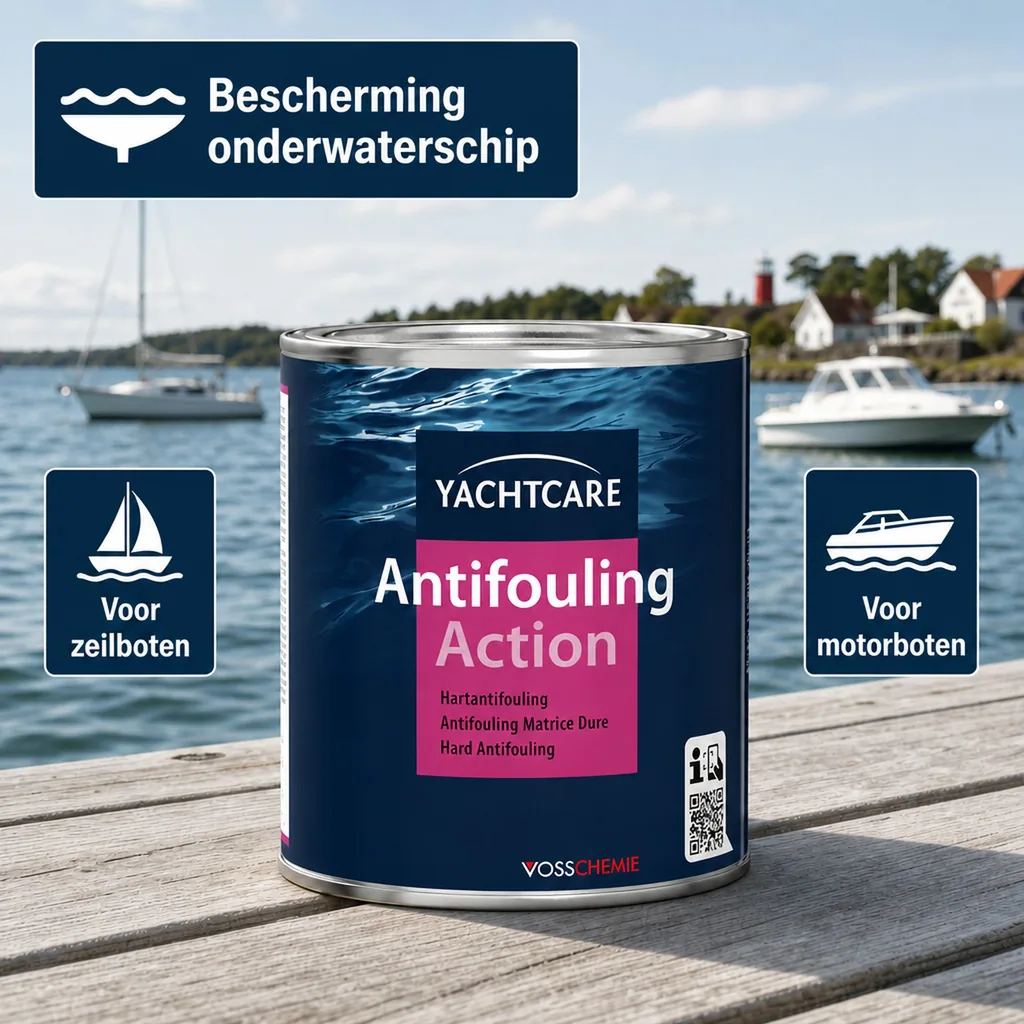 Antifouling 750ml, Harde antifouling, rode onderwaterverf boot