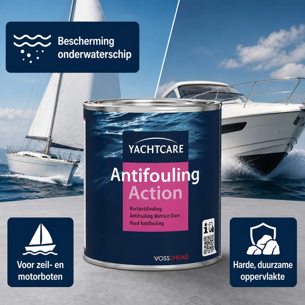 Antifouling, boot, harde antifouling, 750 ml, zwart