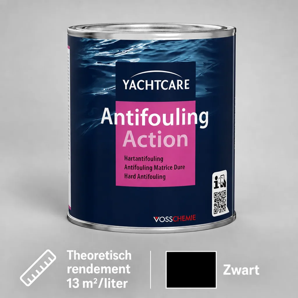 Antifouling, boot, harde antifouling, 750 ml, zwart