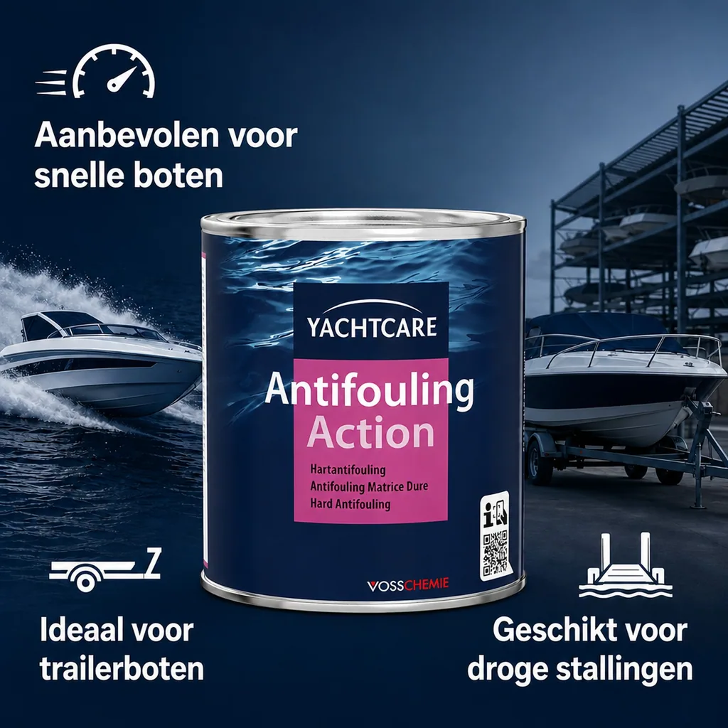Antifouling, boot, harde antifouling, 750 ml, zwart