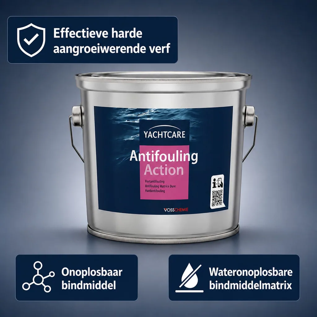 Antifouling 2,5 Liter, blauw, harde antifouling, boot antifouling