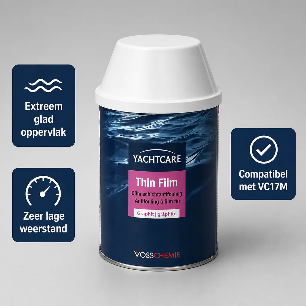 Antifouling verf, dunne film antifouling 750 ml grafiet