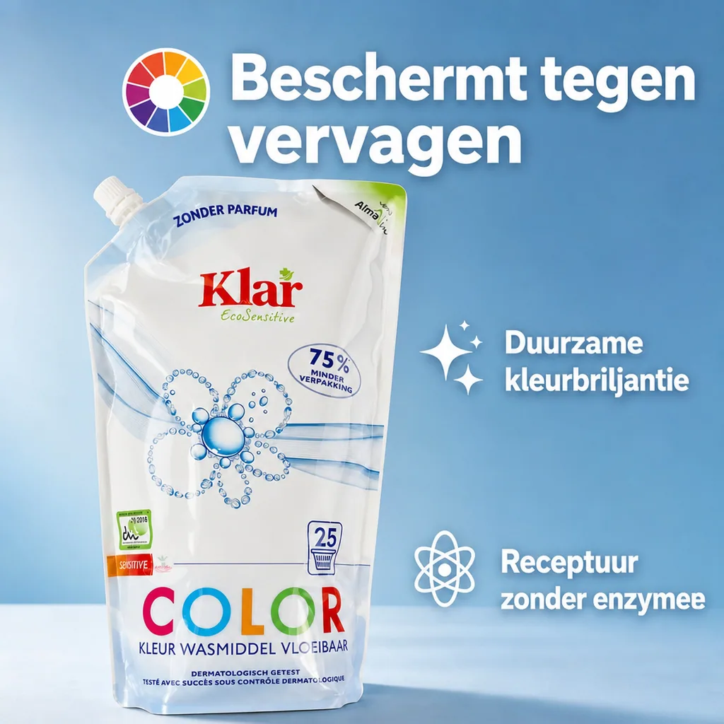 Wasmiddel kleur, vloeibaar, 1,5 liter eco pack