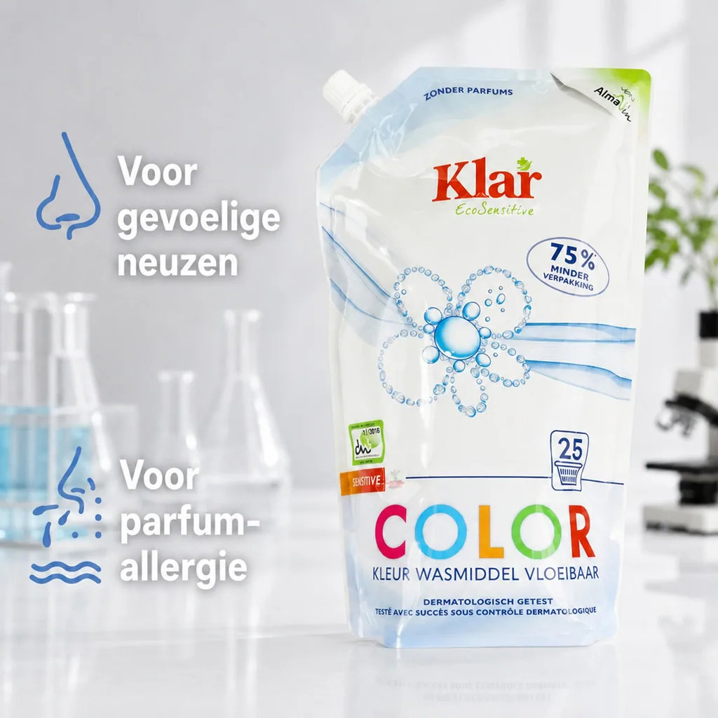 Wasmiddel kleur, vloeibaar, 1,5 liter eco pack