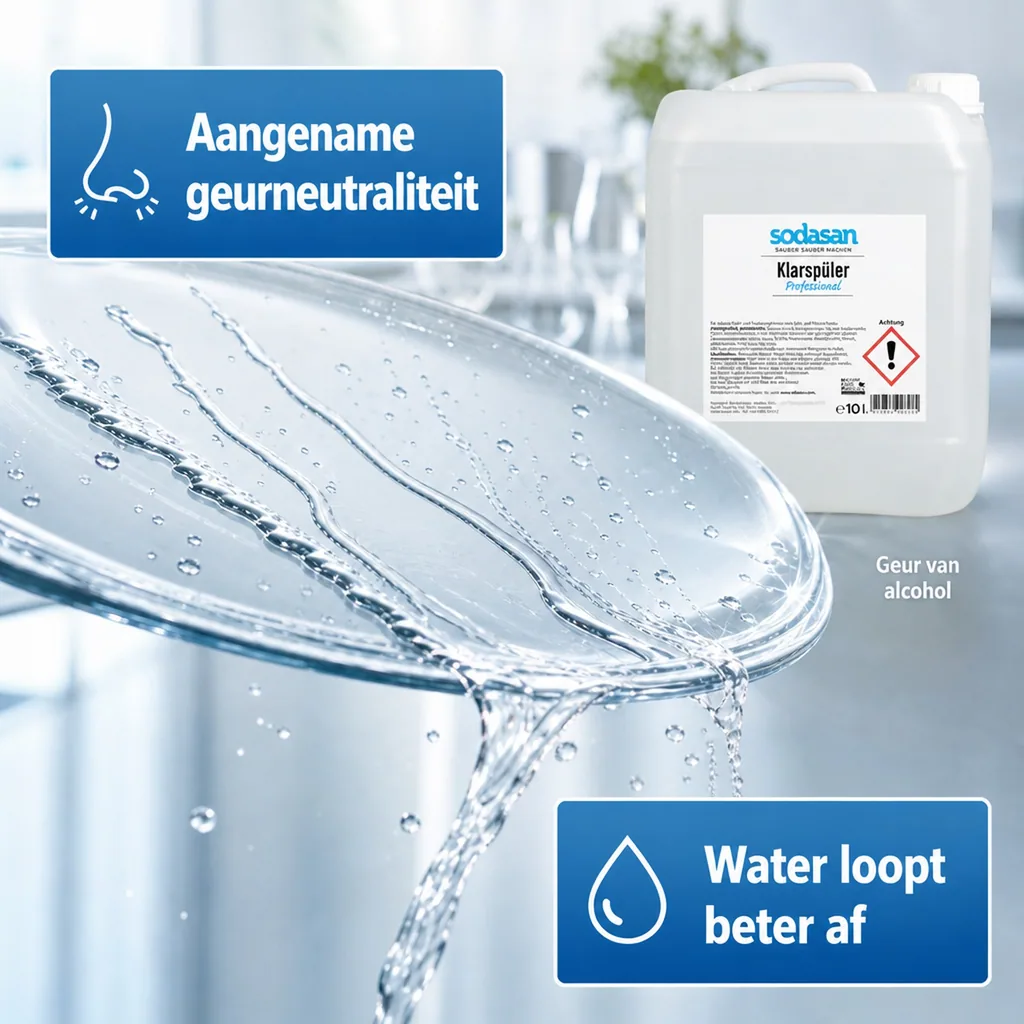 Professionele spoelglans 10 Liter, vaatwasser glansspoelmiddel, professionele glansspoelmiddel