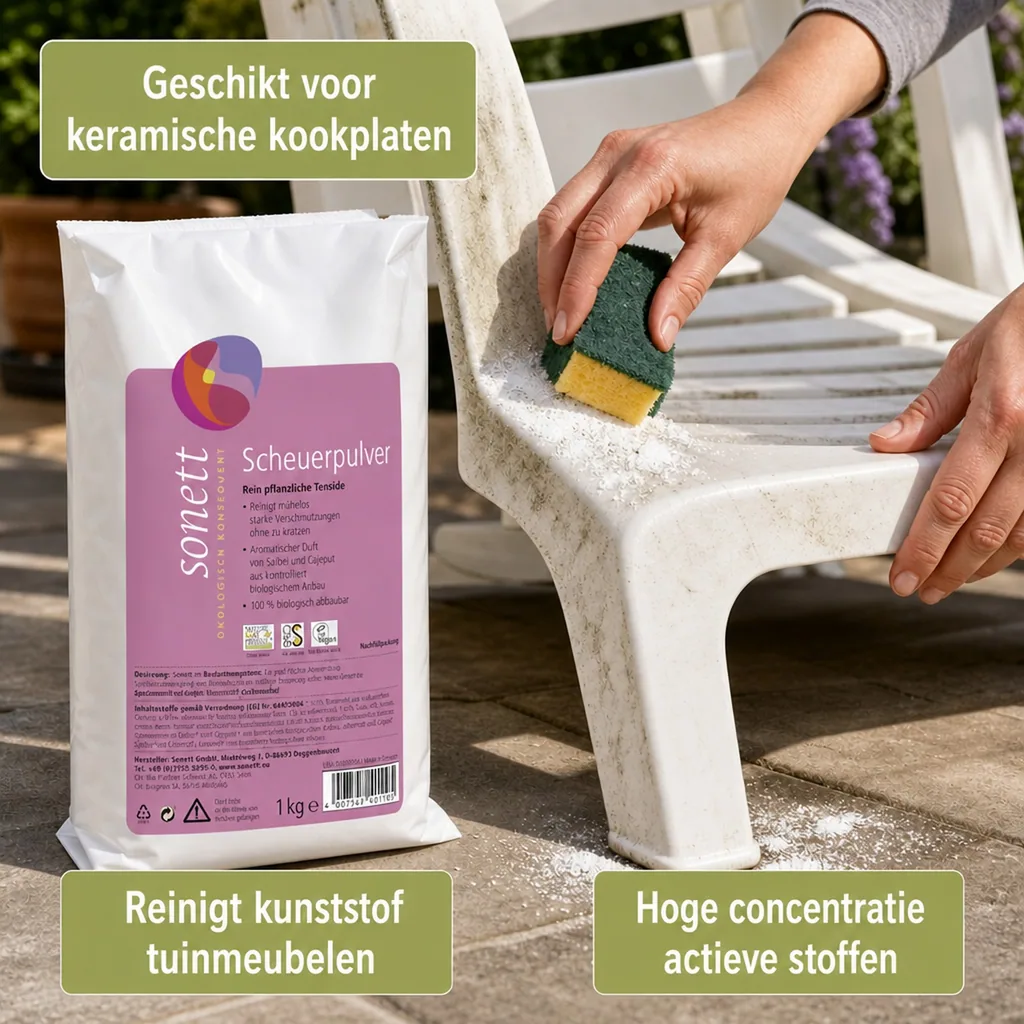 Schuurmiddel 1 kg navulverpakking, schoonmaakpoeder, schuurpoeder