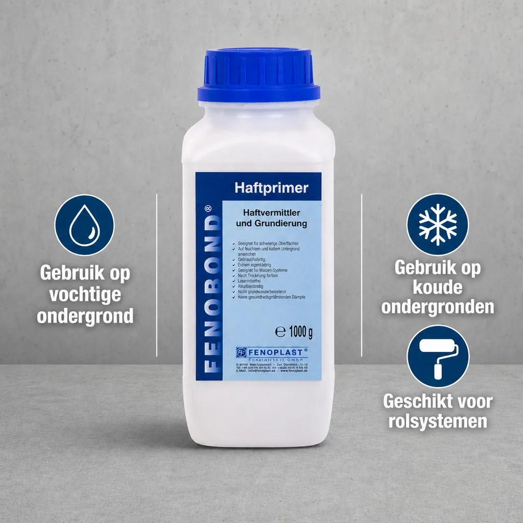 Primer, hechtprimer, kunststof primer, 1000 g PE-Flasche