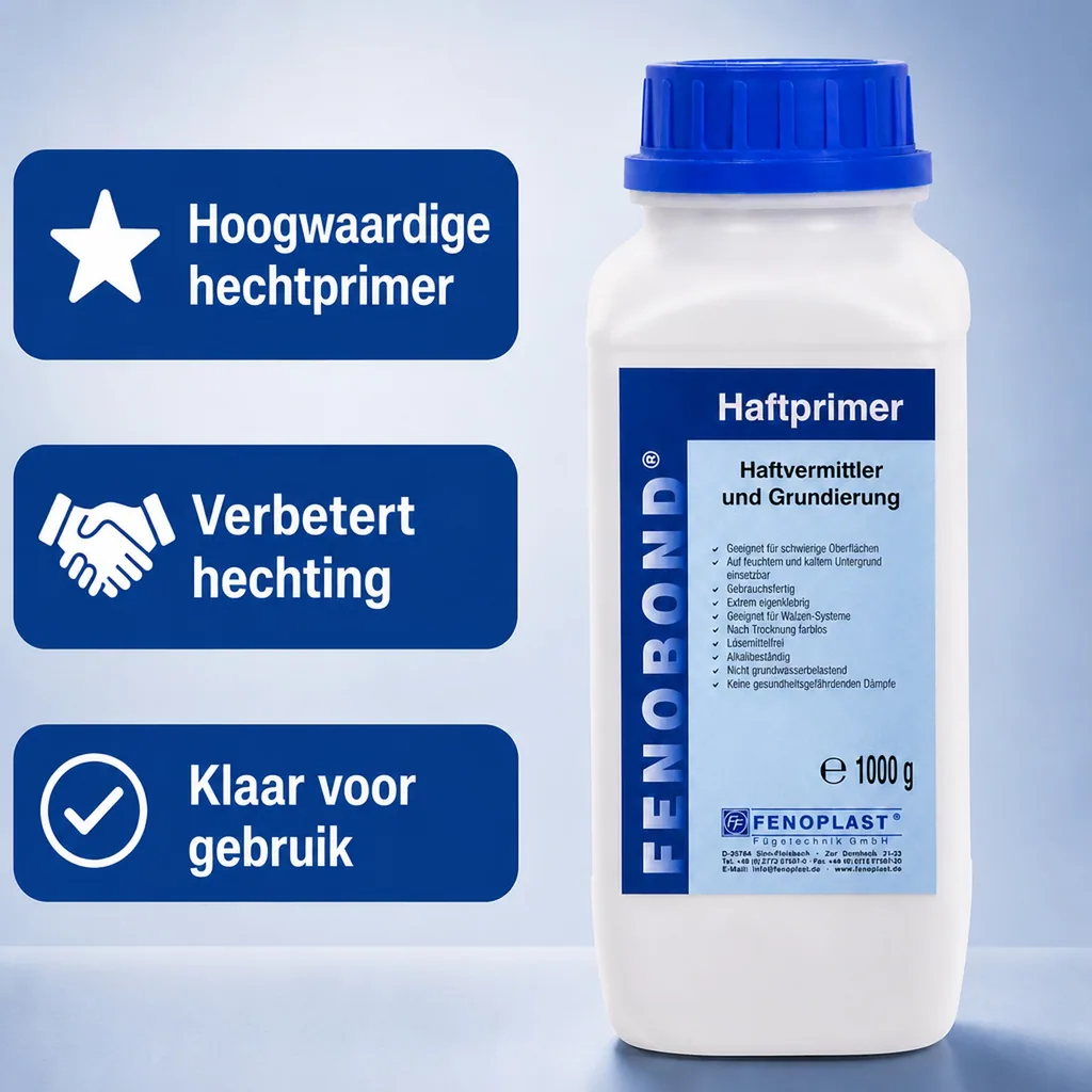 Primer, hechtprimer, kunststof primer, 1000 g PE-Flasche