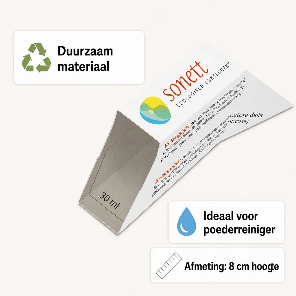 Vaatwasmachine doseerder, doseerder vaatwasser, wit, 1 Stck papieren vaatwasser doseerbol