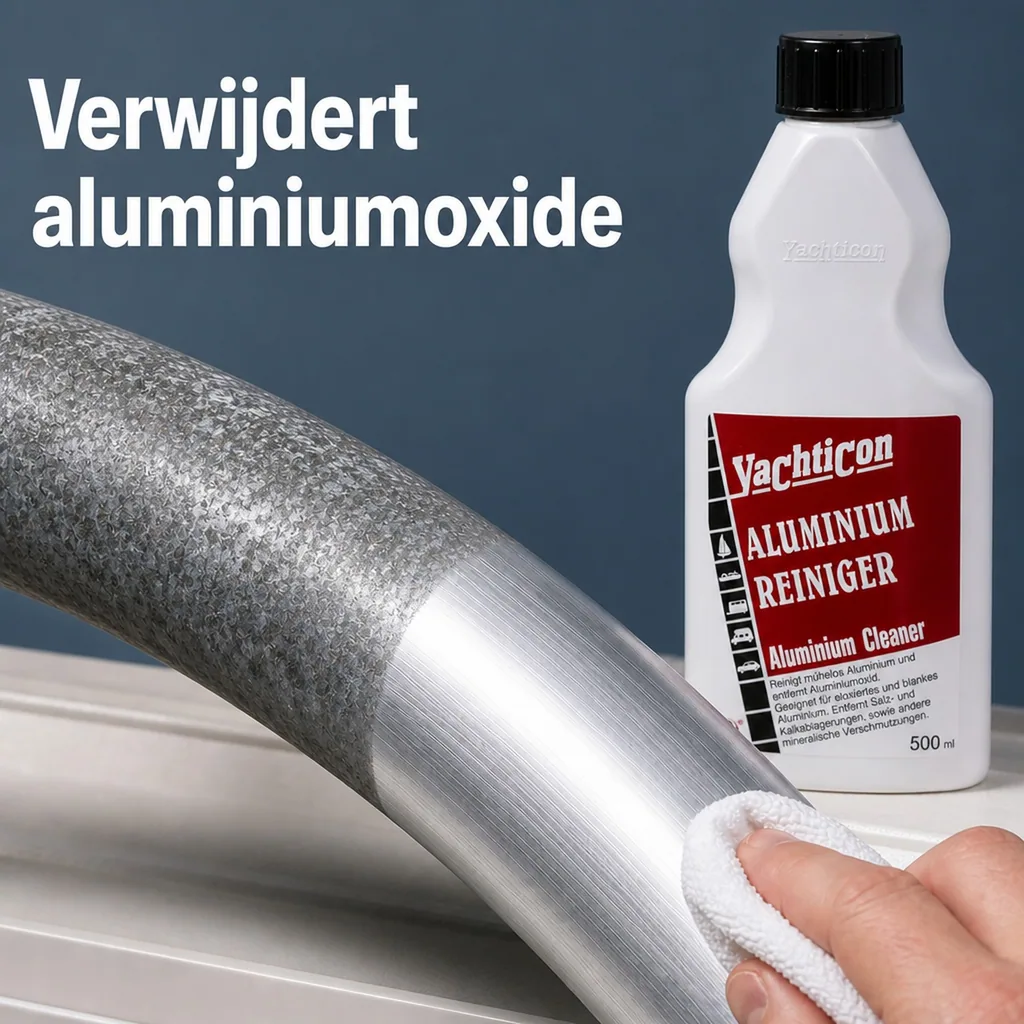 Aluminium Reiniger 500ml, aluminium schoonmaken, aluminium poetsen