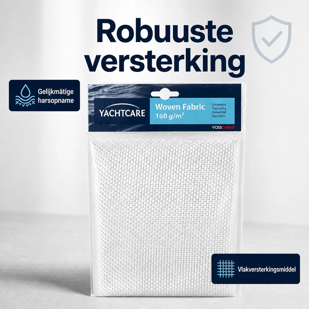 Glasweefsel 300 g, Glasvezel doek, 1,0 m²