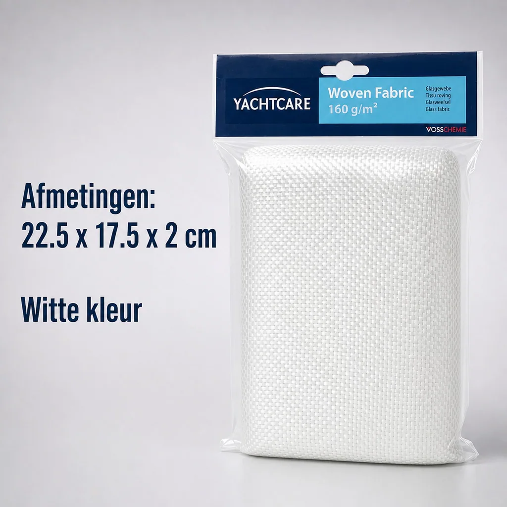 Glasweefsel 300 g, Glasvezel doek, 1,0 m²