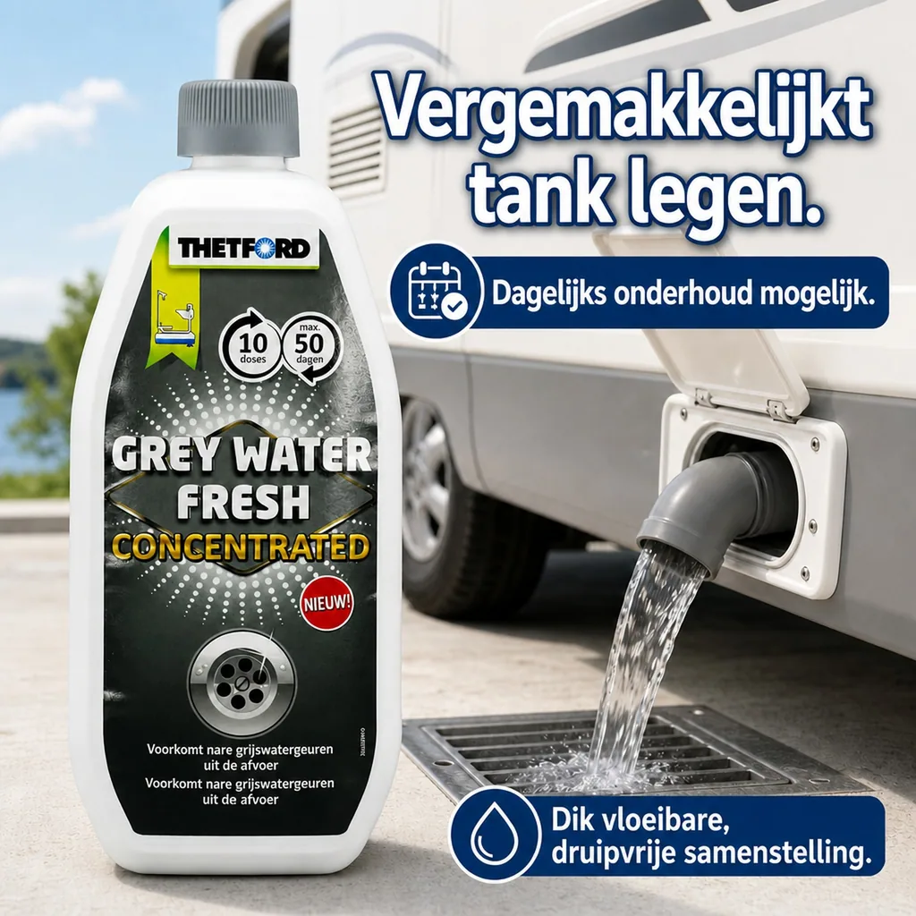 Afvalwatertank reiniger 0,78 Liter, Grijswater tank reiniger, Afvalwater reiniger