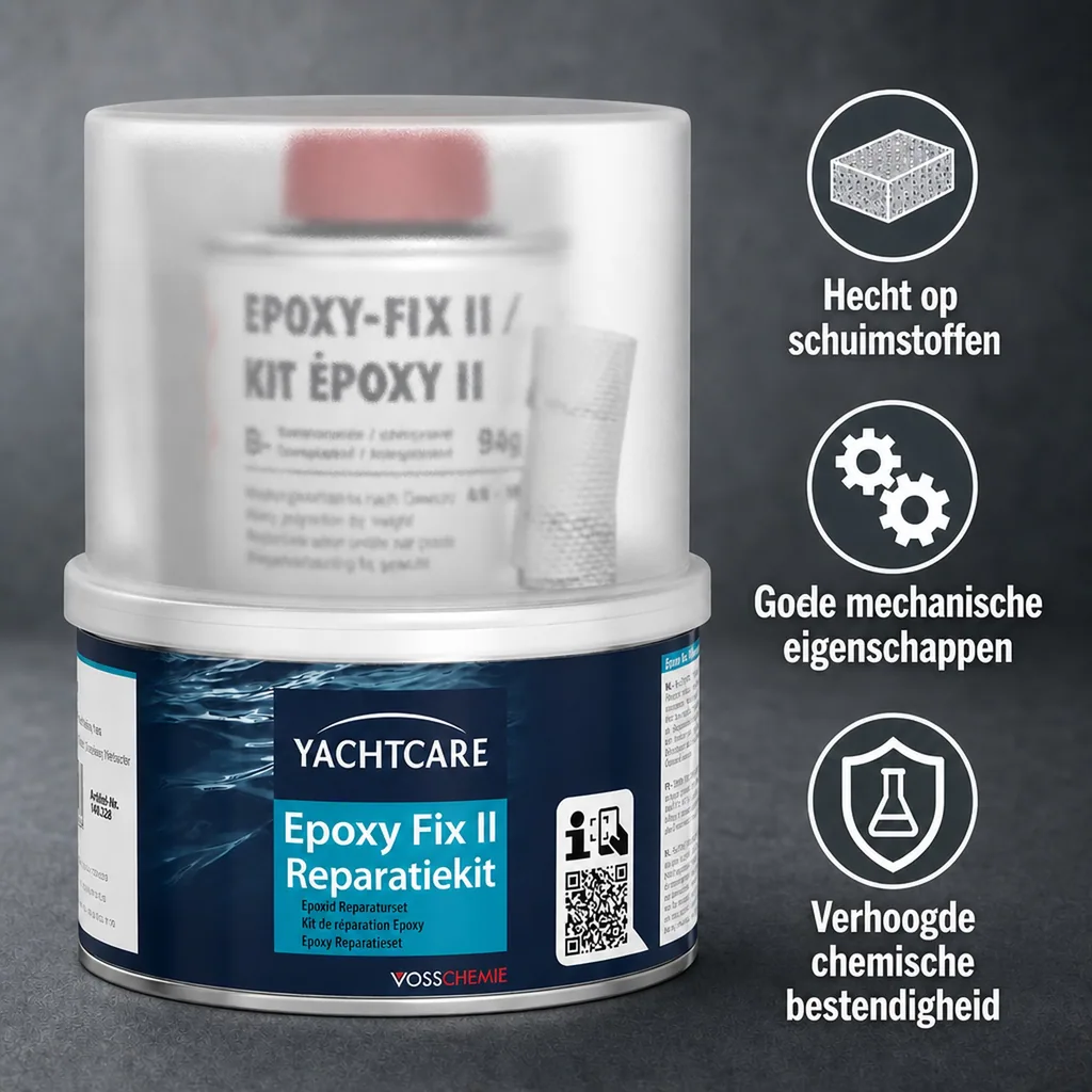 Epoxy reparatieset, 248 g, epoxy reparatie, boot reparatieset