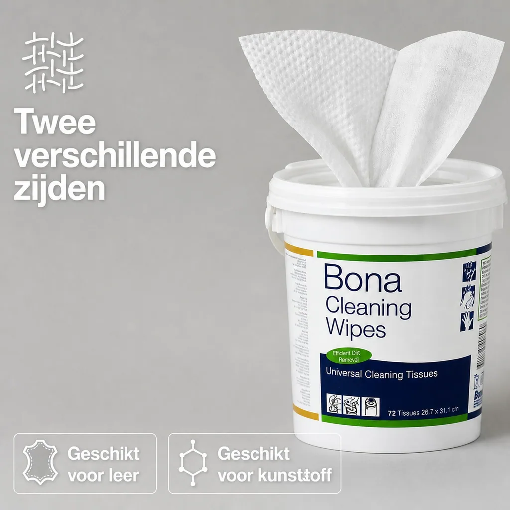 Schoonmaakdoekjes 72 stuks, reinigingsdoekjes, vochtige doekjes voor vloer