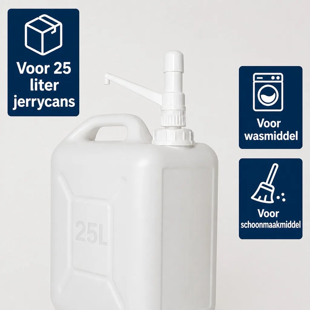 Doseerpomp voor 25 Liter Kanister, doseerkraan