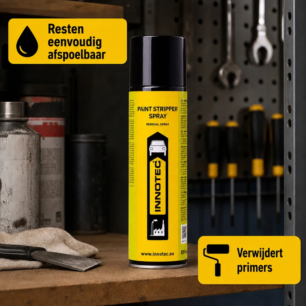 Verfafbijt spray 500 ml, verf verwijderen spray, verfstripper spray, aerosol