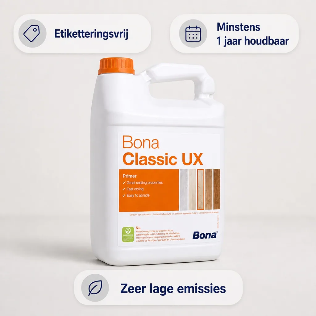 Watergedragen primer 5 liter, parket primer, houten vloer primer