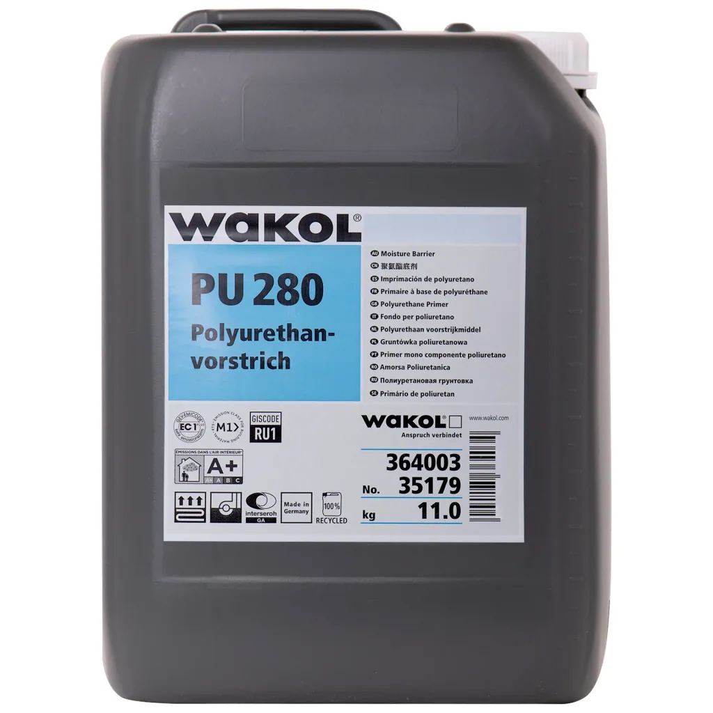 Polyurethaan primer, PU primer, WAKOL PU 280, voorstrijk vloer
