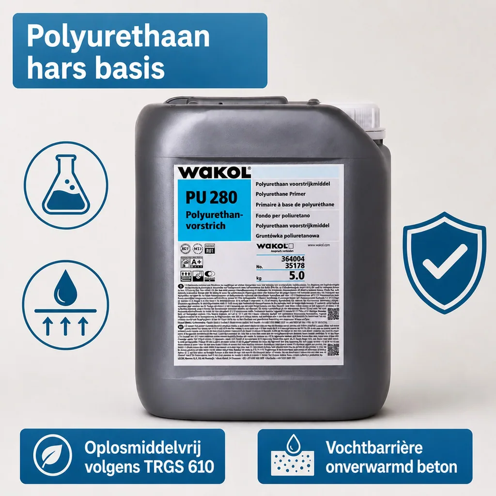 Polyurethaan Primer 5kg, Hechtprimer, Voorstrijk Egaline, Primer Vloer
