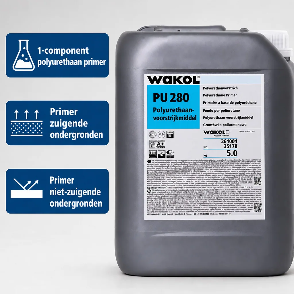 Polyurethaan Primer 5kg, Hechtprimer, Voorstrijk Egaline, Primer Vloer