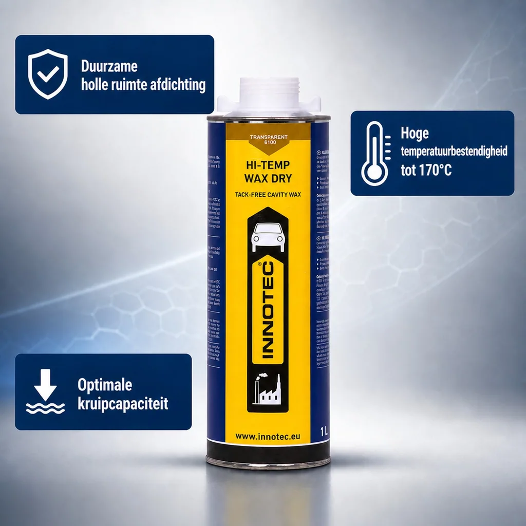 Onderbodembescherming, transparante wax coating, 1 Liter, hittebestendige wax, tectyl alternatief
