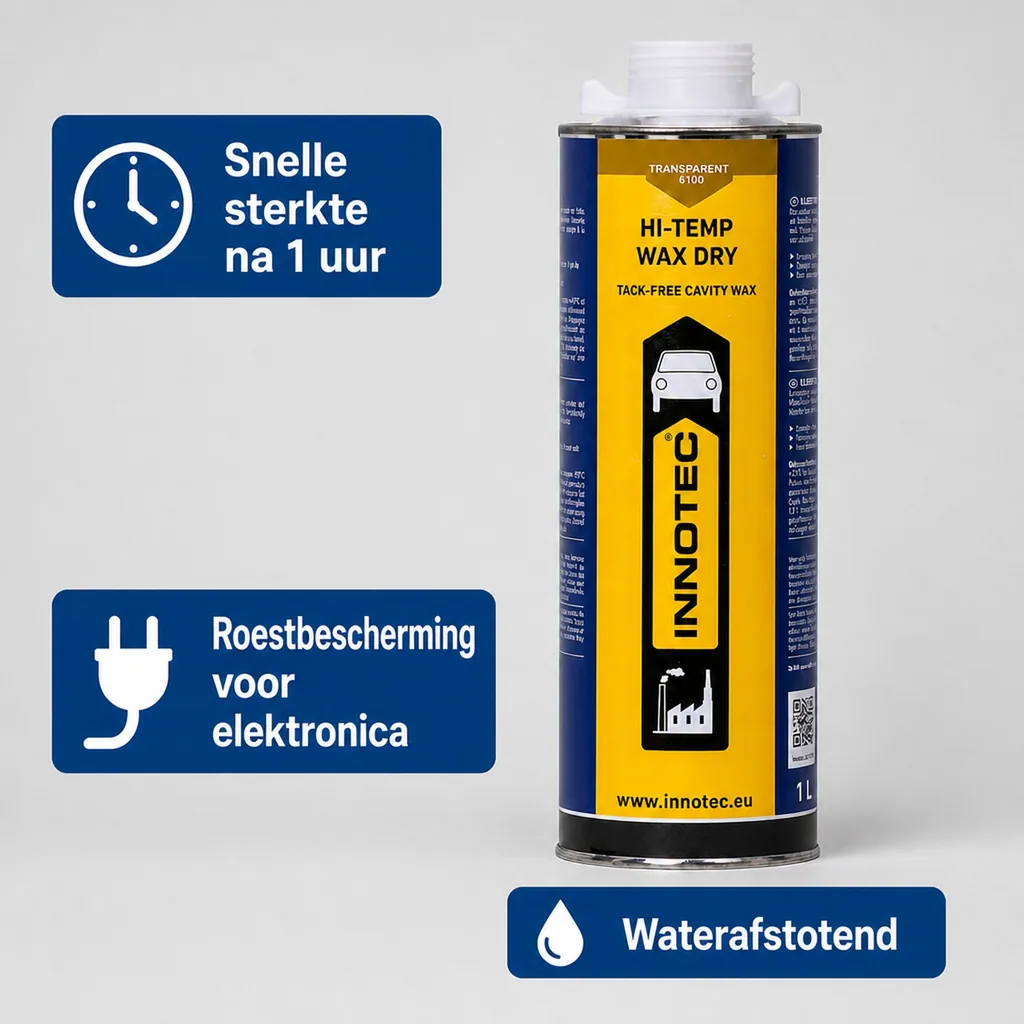 Onderbodembescherming, transparante wax coating, 1 Liter, hittebestendige wax, tectyl alternatief