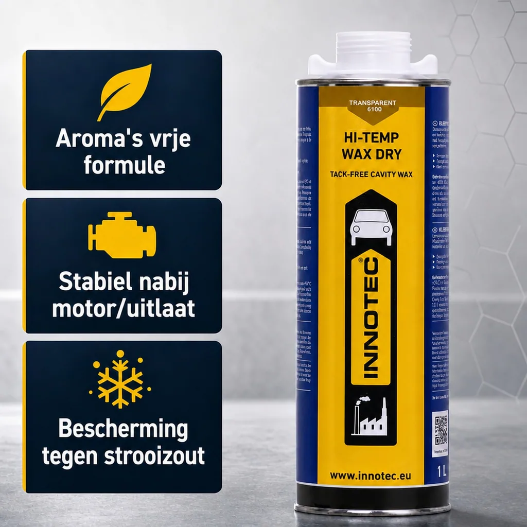Onderbodembescherming, transparante wax coating, 1 Liter, hittebestendige wax, tectyl alternatief