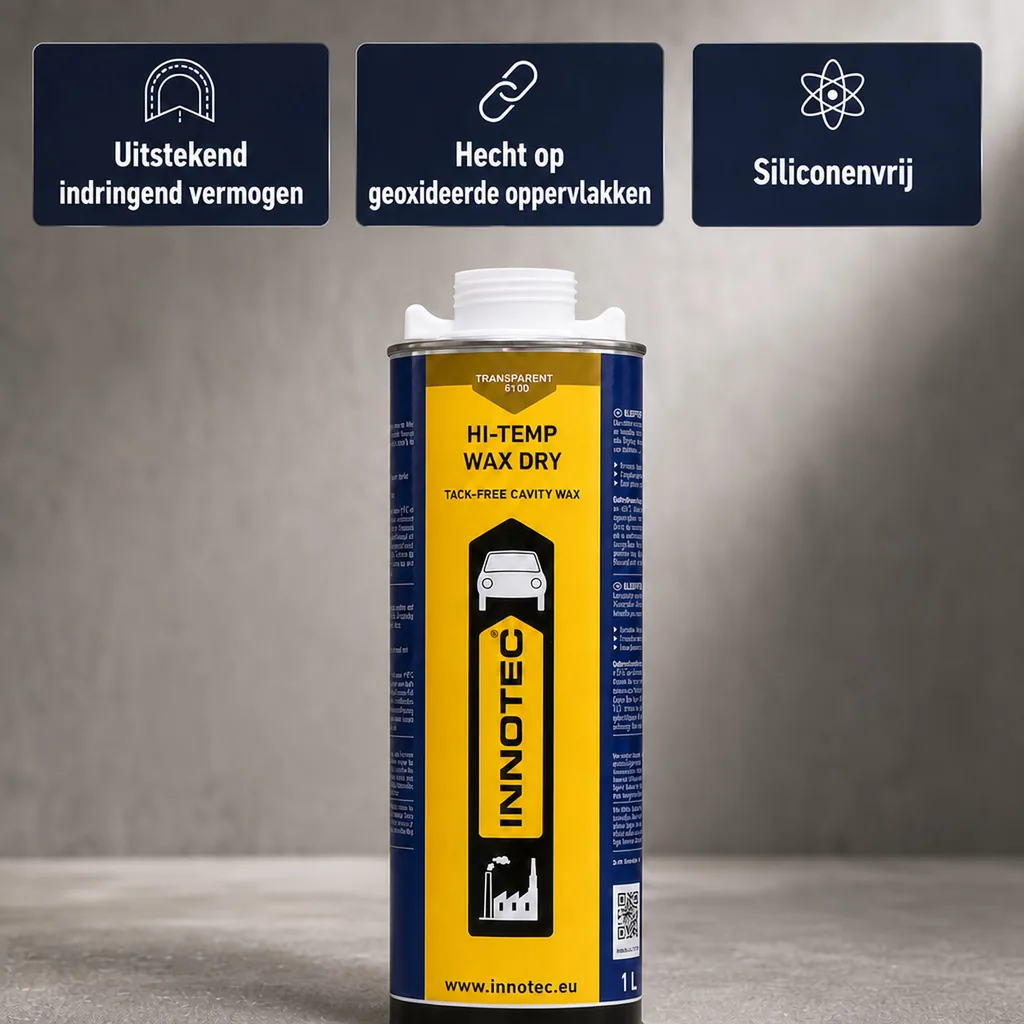 Onderbodembescherming, transparante wax coating, 1 Liter, hittebestendige wax, tectyl alternatief