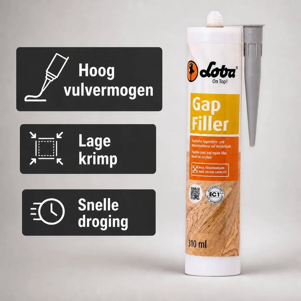 Parket vulmiddel, Hout vulmiddel, Laminaat vulmiddel, Naad vuller parket, Houtreparatie